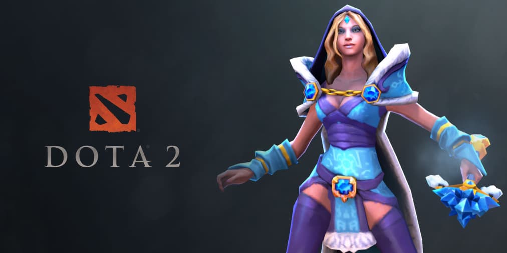Официальная иллюстрация Crystal Maiden