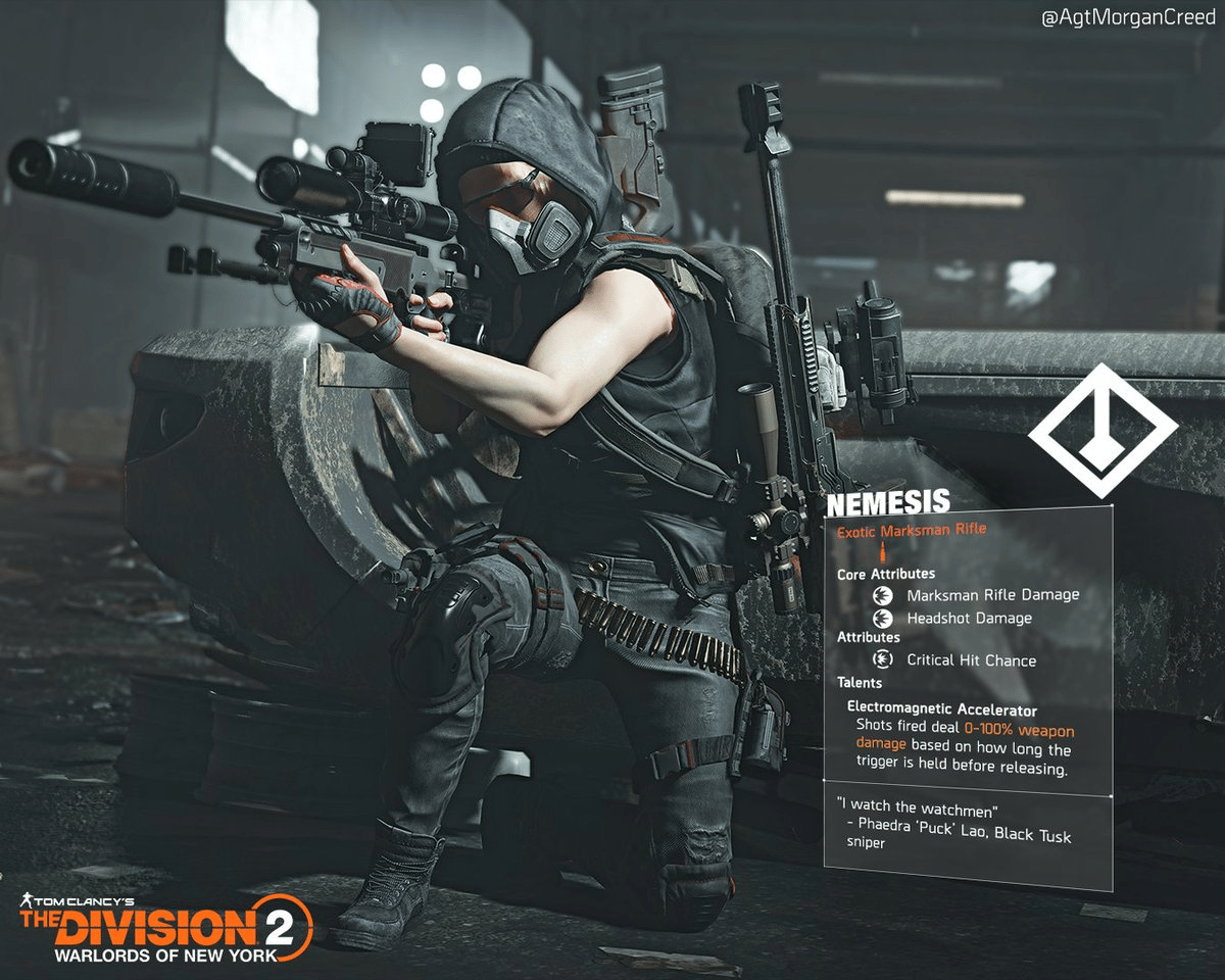 Nemesis Exotic Sniper Rifle