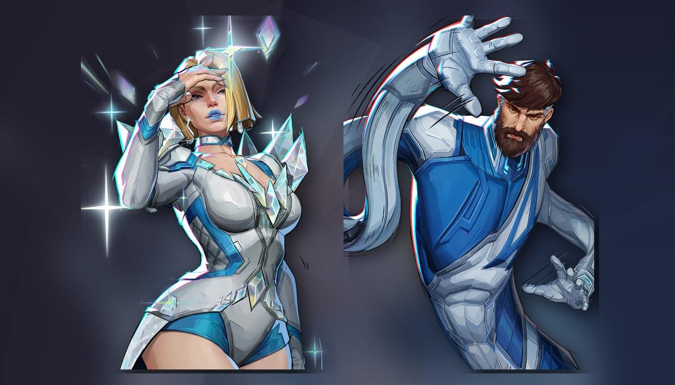 Emma Frost и Мистер Фантастика, герои с правками баланса
