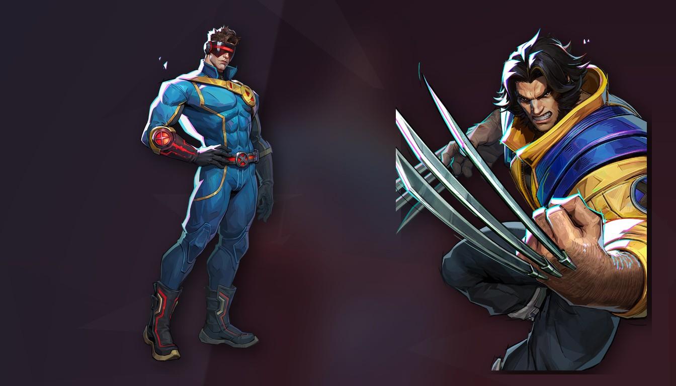 Cyclops and Wolverine, the Blast Slash Team-Up pair
