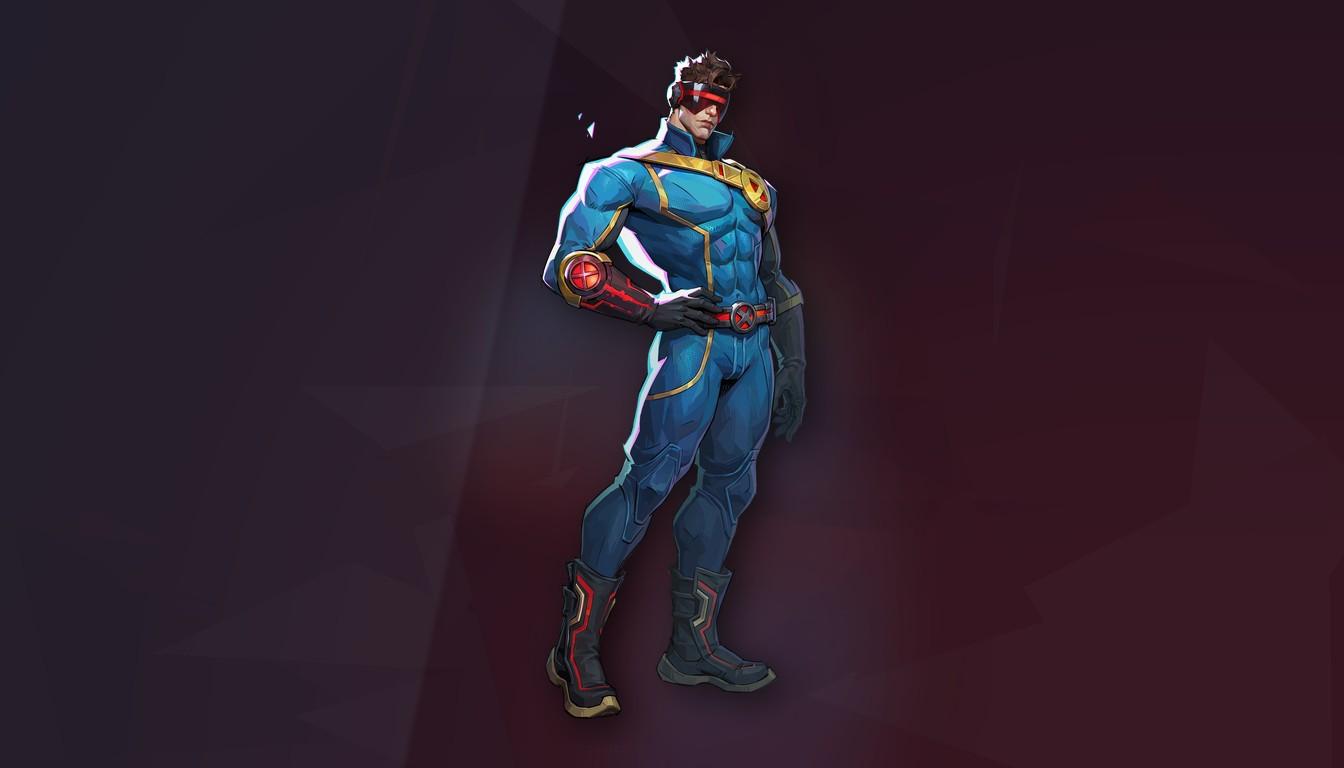 Циклоп (Cyclops) ведёт оптический луч