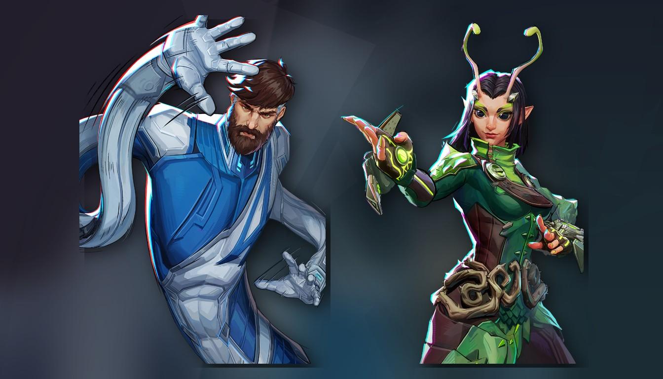 Mister Fantastic and Mantis, heroes with Season 9 Battle Pass costumes