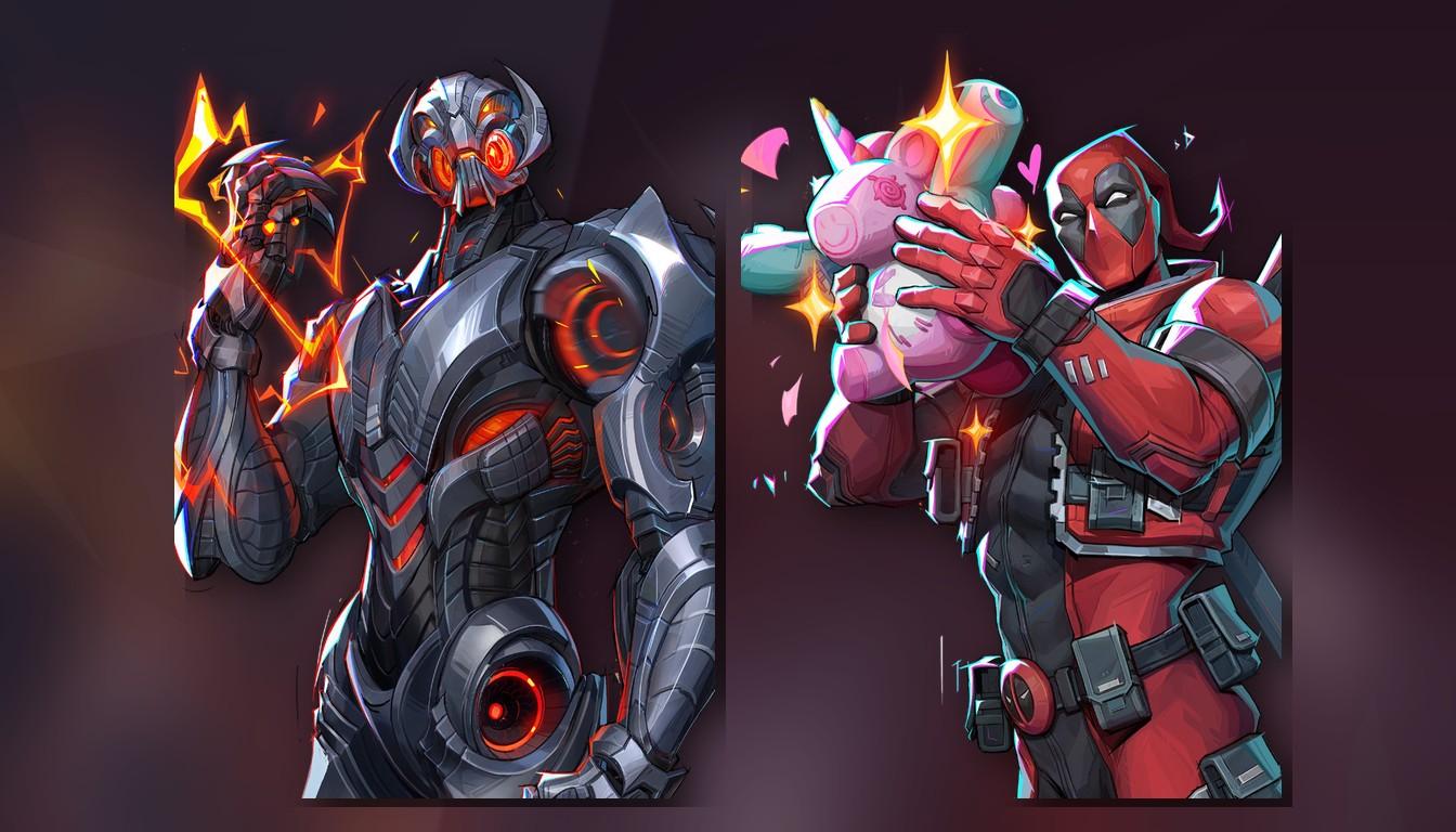 Ultron and Deadpool, one buffed and one nerfed in Season 7.5