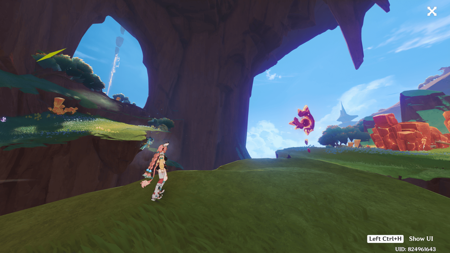 Pyroculus on a lower ledge in Ancient Sacred Mountain