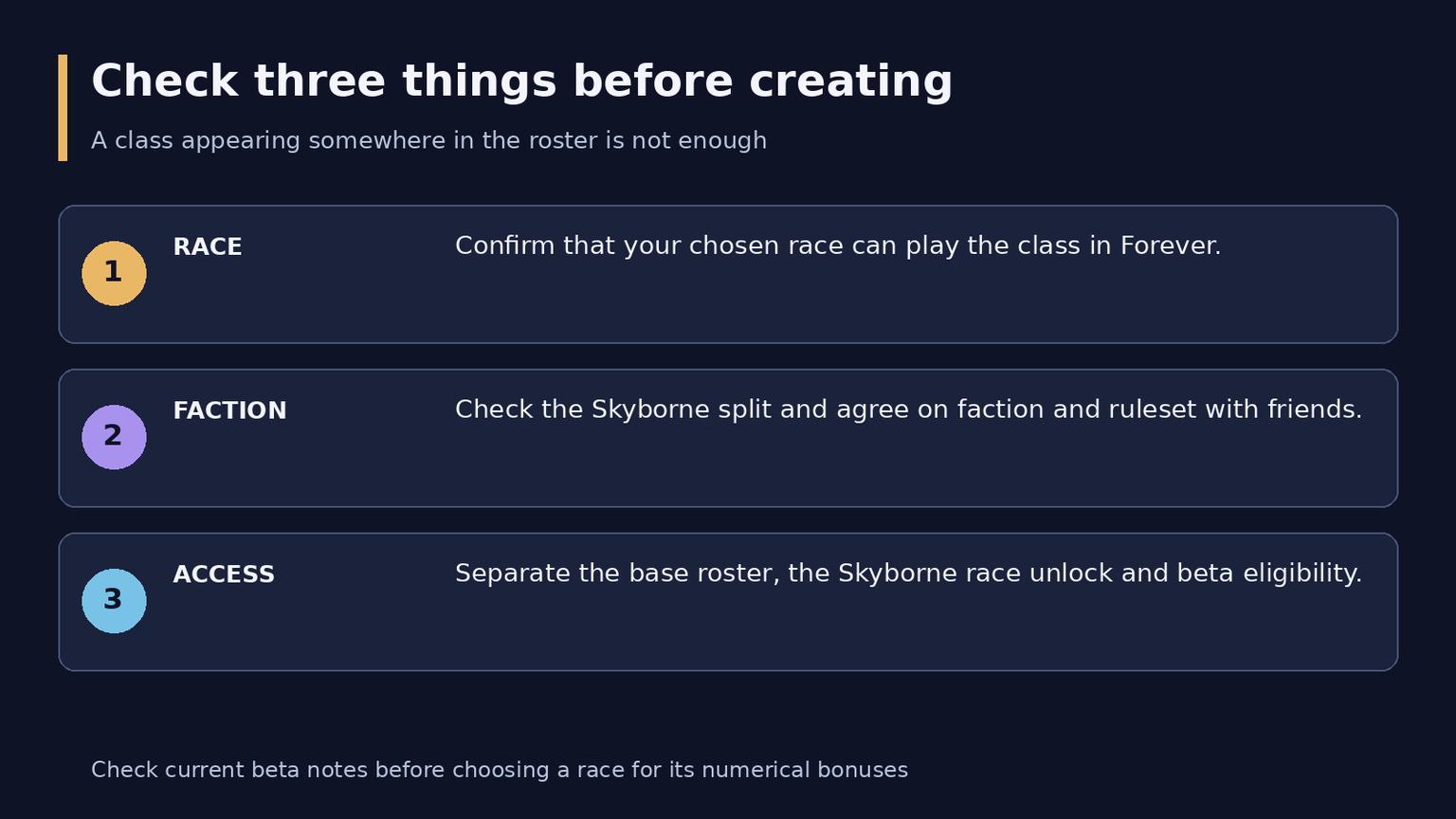 WoW Forever Race and Class Combinations: Full Lists and Restrictions