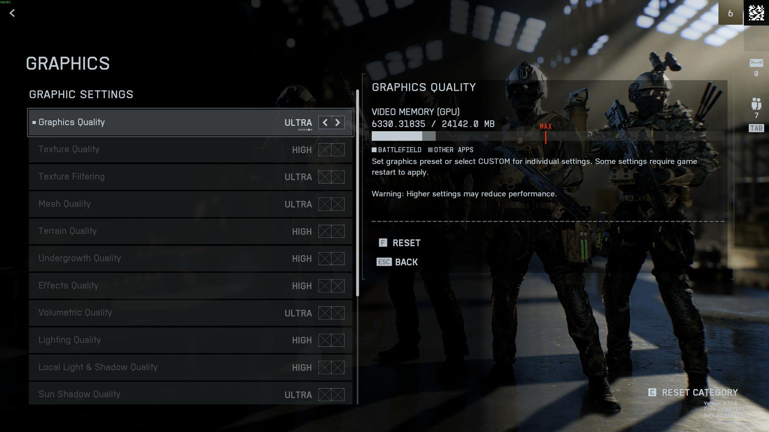 Best Settings