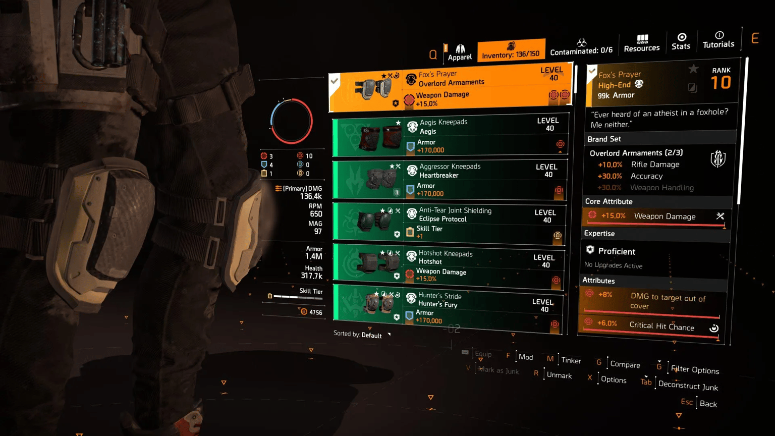 Gear Sets & Brand Sets