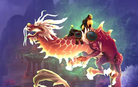 Glory of the Pandaria Hero background
