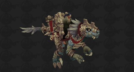 Mummified Raptor Skull background