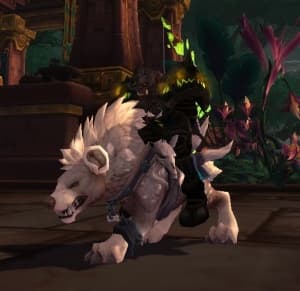 Alabaster Hyena background