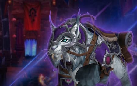 Void-Scarred Lynx background