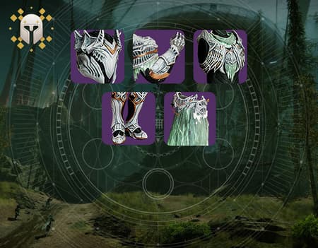 The taken king armor set background