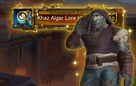 Khaz Algar Lore Hunter background