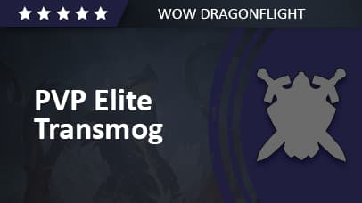 Dragonflight Season 2 PVP Elite Transmog background