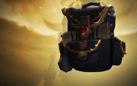 Black Dragonscale Backpack background