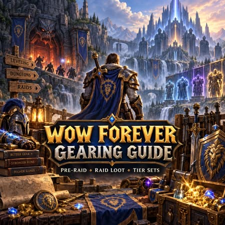 WoW Forever Gearing Guide - Pre-Raid Gear, Raid Loot & Tier Sets