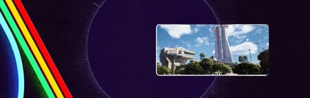 Spaceport background