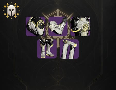 Pantheos Resplendent armor set background