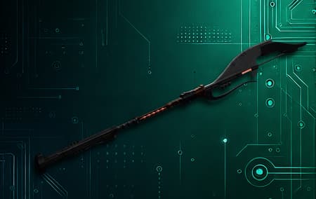 Edge of Intent Exotic Warlock Glaive background