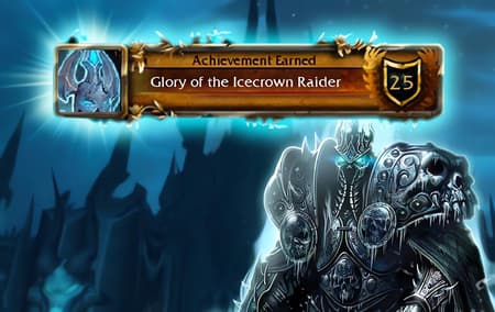 Glory of the Icecrown Raider background