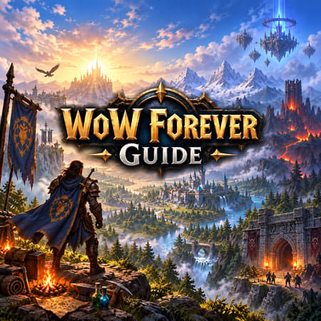 WoW Forever Guide - Leveling, New Zones, Dungeons, Raids & Systems