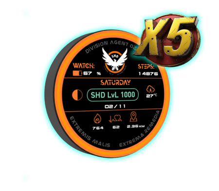 SHD (Watch) Level x5 bonus image