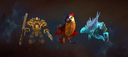 All mounts Battle for Azeroth background