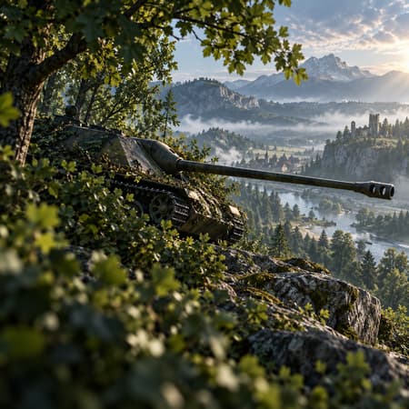 Как играть на ПТ-САУ в World of Tanks: позиции, маскировка и сборки