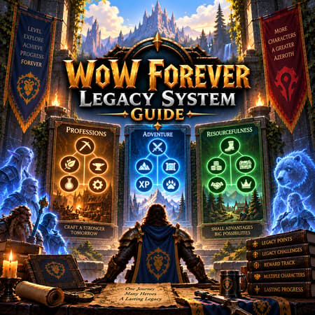 WoW Forever Legacy System Guide - Points, Challenges, Trees & Rewards