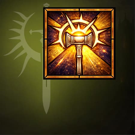 Blessed Hammer Paladin background