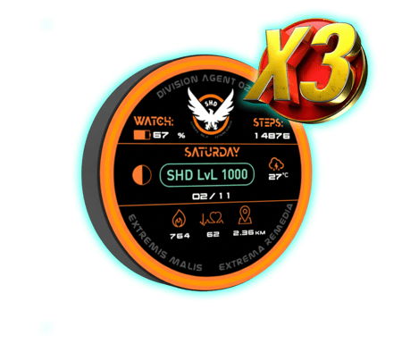 SHD (Watch) Level x3 bonus image