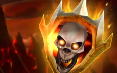 Skullflame Shield background