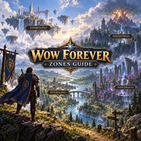 WoW Forever Zones Guide - Mount Hyjal, Riverglades, Shen'Dralas & Zephras Isle