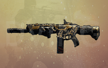 Any Weapon Golden Camo - Zombie background
