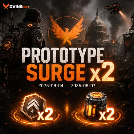 The Division 2 Prototype Surge x2 Event