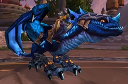 Reins of the Azure Drake background