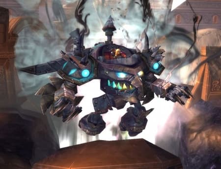 Sky Golem background