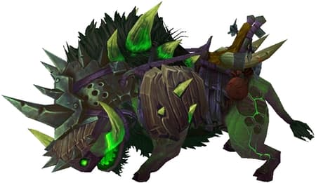 Deathtusk Felboar background