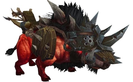 Bristling Hellboar background