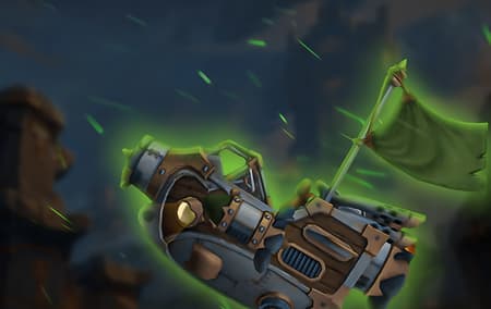 Delver's Dirigible background
