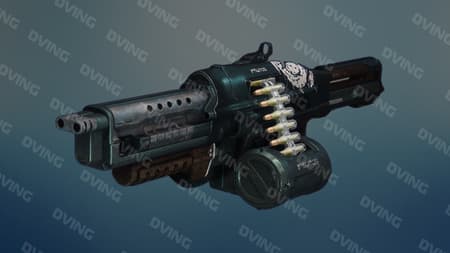 21% Delirium rapid-fire Machine gun background
