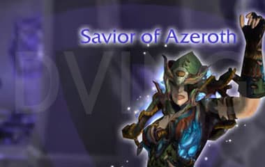 Savior of Azeroth background