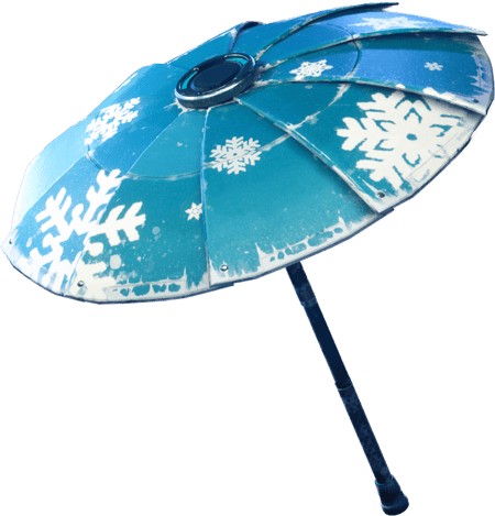 Snowflake Umbrella Fortnite background