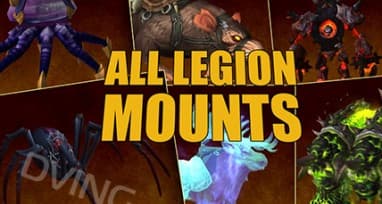 All Legion Mounts background