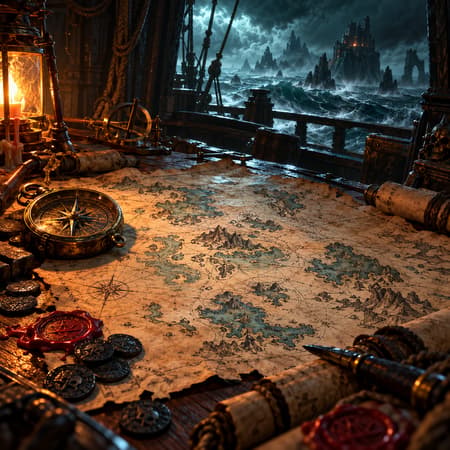 PoE Voyages: Charts, Planning and Underwater Routes