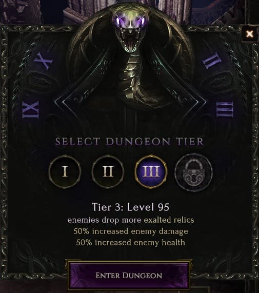 Temporal Sanctum Dungeon