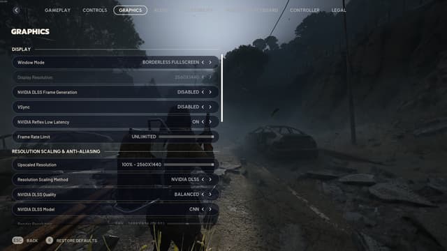 Best Settings
