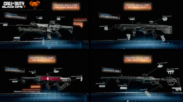 Black Ops 7 Лучшие Сборки